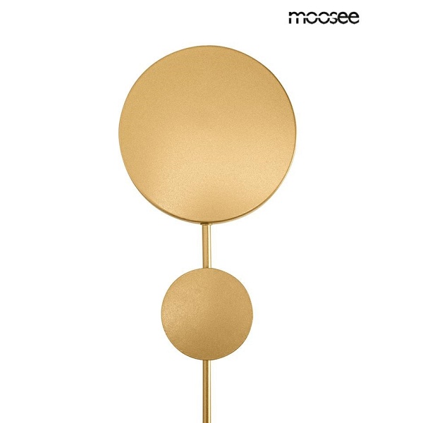 Lampa ścienna SHADOW 2 złota - Moosee